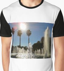 Fontaines et palmiers Graphic T-Shirt