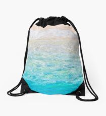 Life's a beach... Drawstring Bag