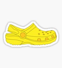 Yellow Croc Sticker
