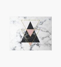 Geo glam marble Art Board