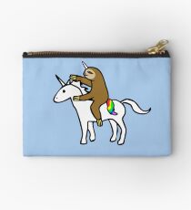Slothicorn Riding Unicorn Studio Pouch