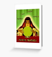 PSYCHIC READINGS: Gypsy Fortune Teller Print Greeting Card