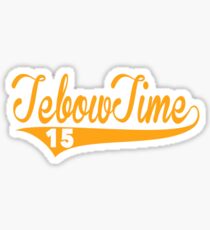 Tebow Time Funny Tim Tebow Baseball Shirt Sticker
