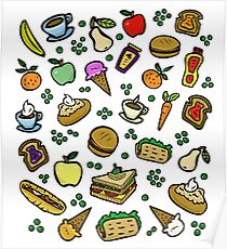 Essen leckeres Essen! Poster