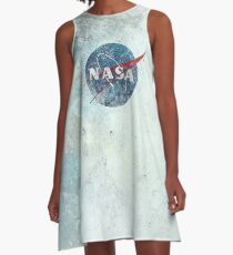 NASA Space Agency Ultra-Vintage A-Line Dress