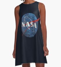 Emblème Vintage de la NASA Robe trapèze