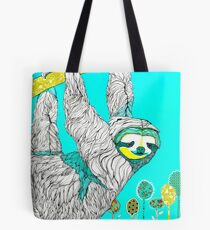 Spring Sloth Tote Bag