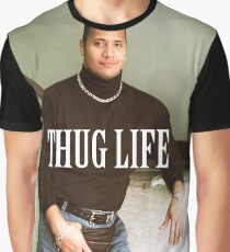 Throwback - Dwayne Johnson Graphic T-Shirt