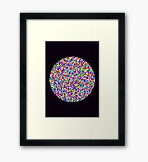 Color Abstract Framed Print