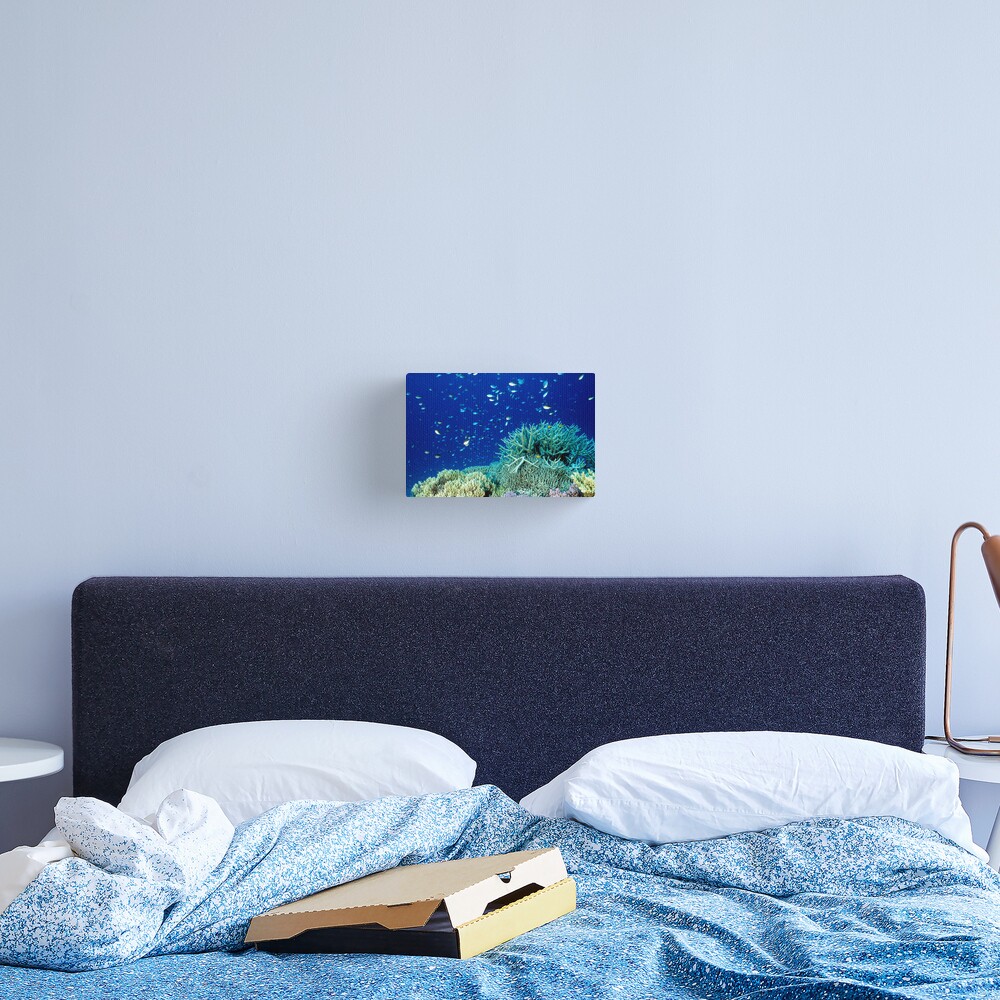 Coral reef scene Canvas Print