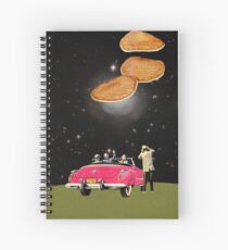 Unidentified flying object Spiral Notebook