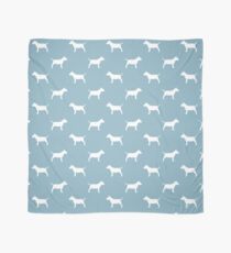 Miniature Bull Terrier Silhouette(s) Scarf