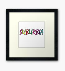 Suburbia Framed Print
