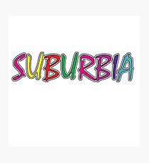 Suburbia Photographic Print