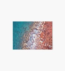 gantheaume rock pattern arrial Art Board