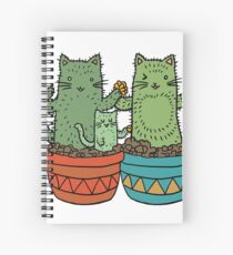 Catcus Garden (Single Row) Spiral Notebook