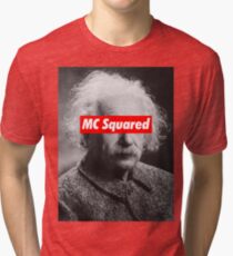 Albert Einstein MC Squared Supreme Tri-blend T-Shirt