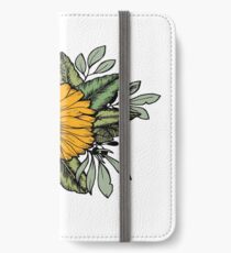 SONNENBLUME iPhone Flip-Case/Hülle/Klebefolie