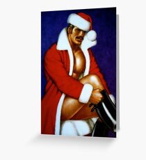 Christmas Man Greeting Card