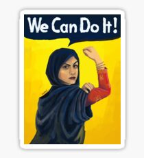 We can do it , middle east Sticker