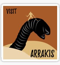 Visit Arrakis Sticker