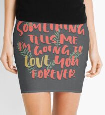 Love you Forever Mini Skirt