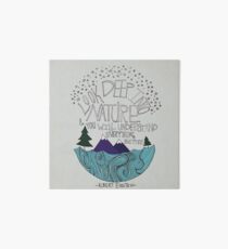 Einstein: Nature Art Board