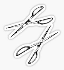 Scissors Sticker
