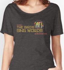 Tiki Room - Wo die Vögel Worte singen Loose Fit T-Shirt