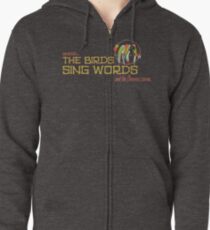 Tiki Room - Wo die Vögel Worte singen Hoodie mit Reißverschluss