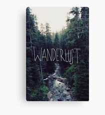 Wanderlust Rainier Creek Canvas Print