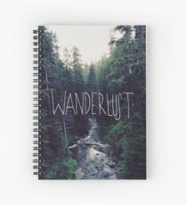Wanderlust Rainier Creek Spiral Notebook