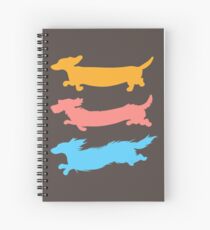 Run Doxies Run Spiral Notebook