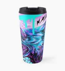 Crystal Wolf Travel Mug