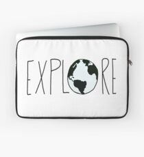 Explore the Globe Laptop Sleeve