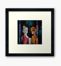 Walk With Us Framed Print