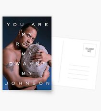 You Are My Rock Postcards