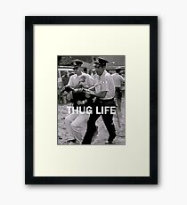 Throwback - Bernie Sanders Framed Print