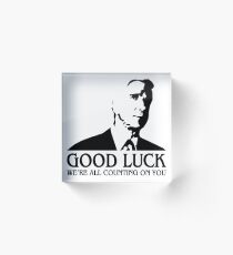 Good Luck Acrylic Block