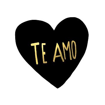 Te Amo | Spiral Notebook