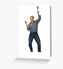 Elon Musk Dancing Greeting Card