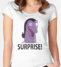 SURPRISE! Women's Fitted Scoop T-Shirt