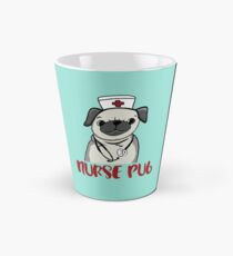 Nurse Pug, pug, dog, pet, nursing, LVN, RN, nurse practitioner, pug lovers, nursing student, nurse, nurses Tall Mug