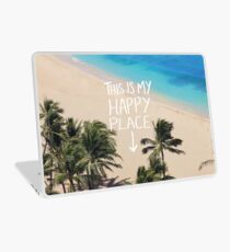 Glücklicher Ort Laptop Skin