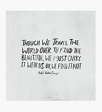 Ralph Waldo Emerson: Beautiful Photographic Print