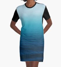 Vestido camiseta Azul profundo