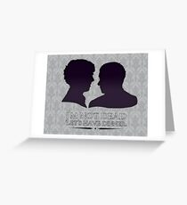 I'm Not Dead. Let's Have Dinner. Greeting Card