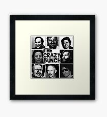 The Crazy Bunch Framed Print
