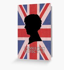 Consulting Detective Greeting Card