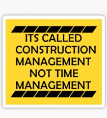 Construction Management Sticker
